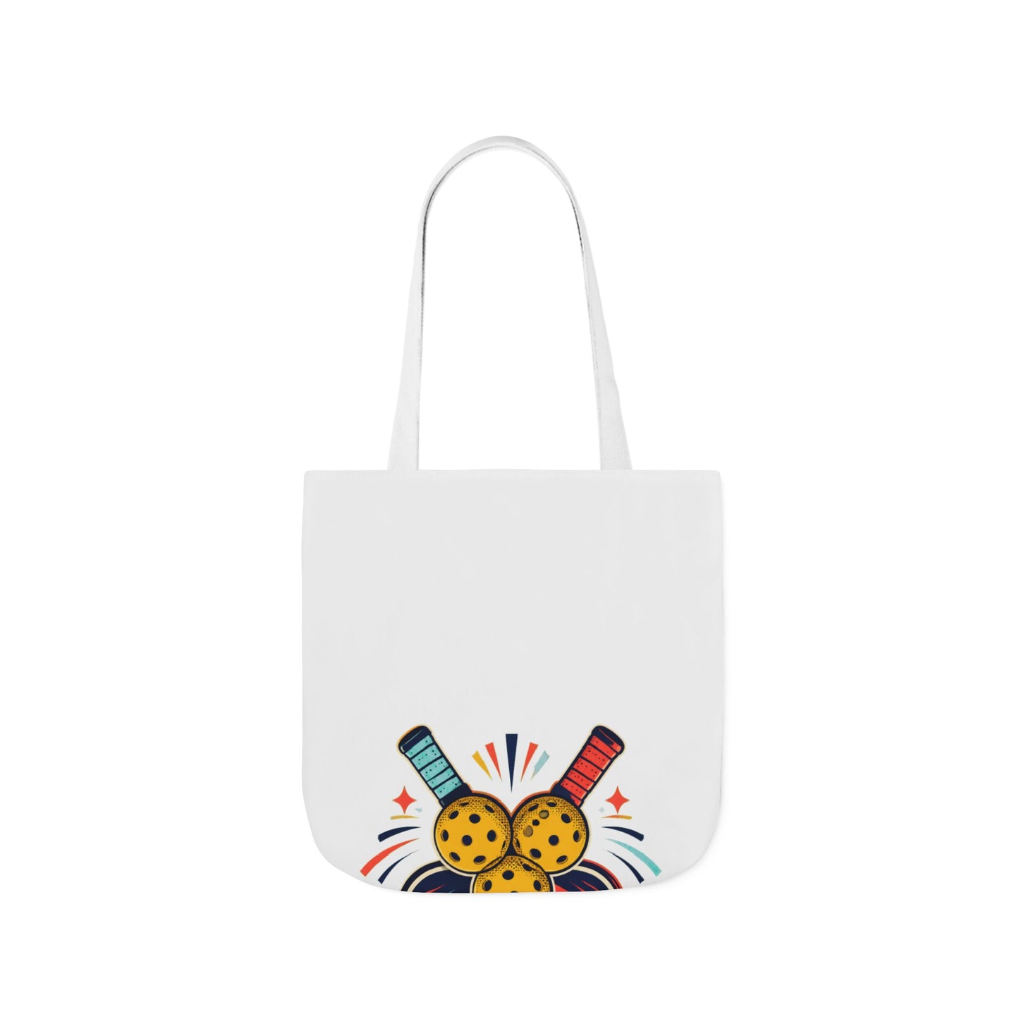 Retro Pickleball Paddles Recreational Sports Tote Bag