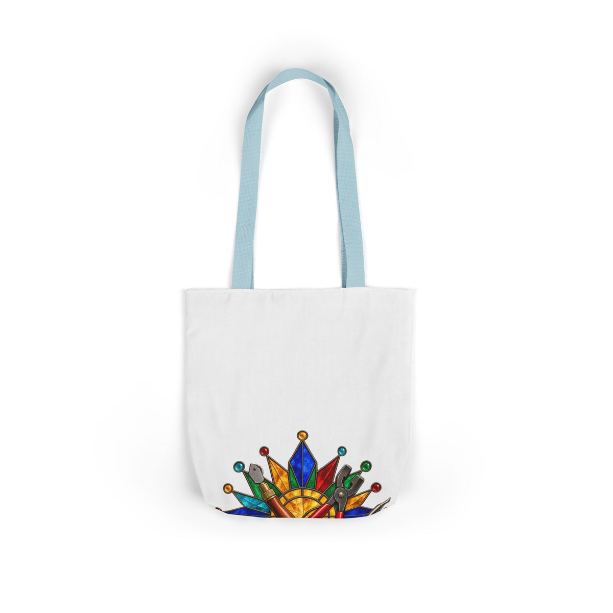 Stained Glass Workshop Tools Tote Bag