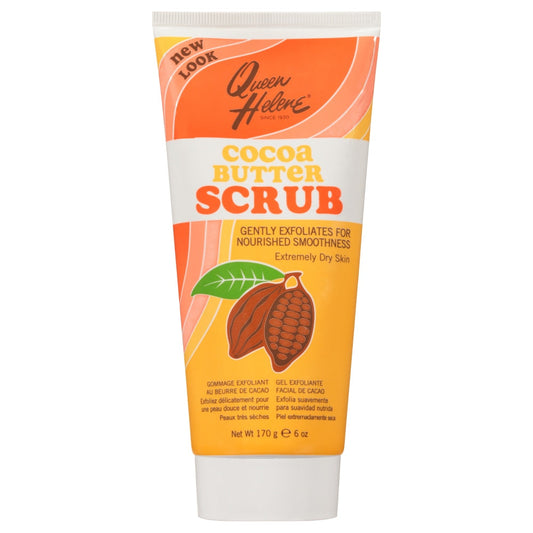 Queen Helene Soothing Cocoa Butter Natural Facial Scrub, 6 Ounce Tube