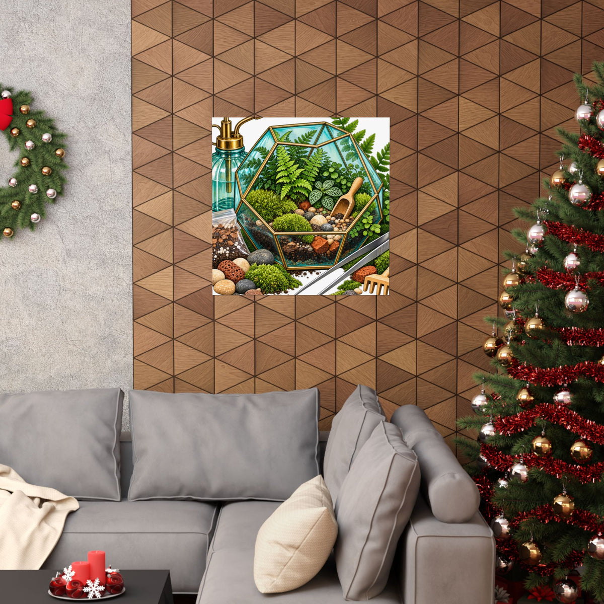 Fern Terrarium Building Workshop Poster