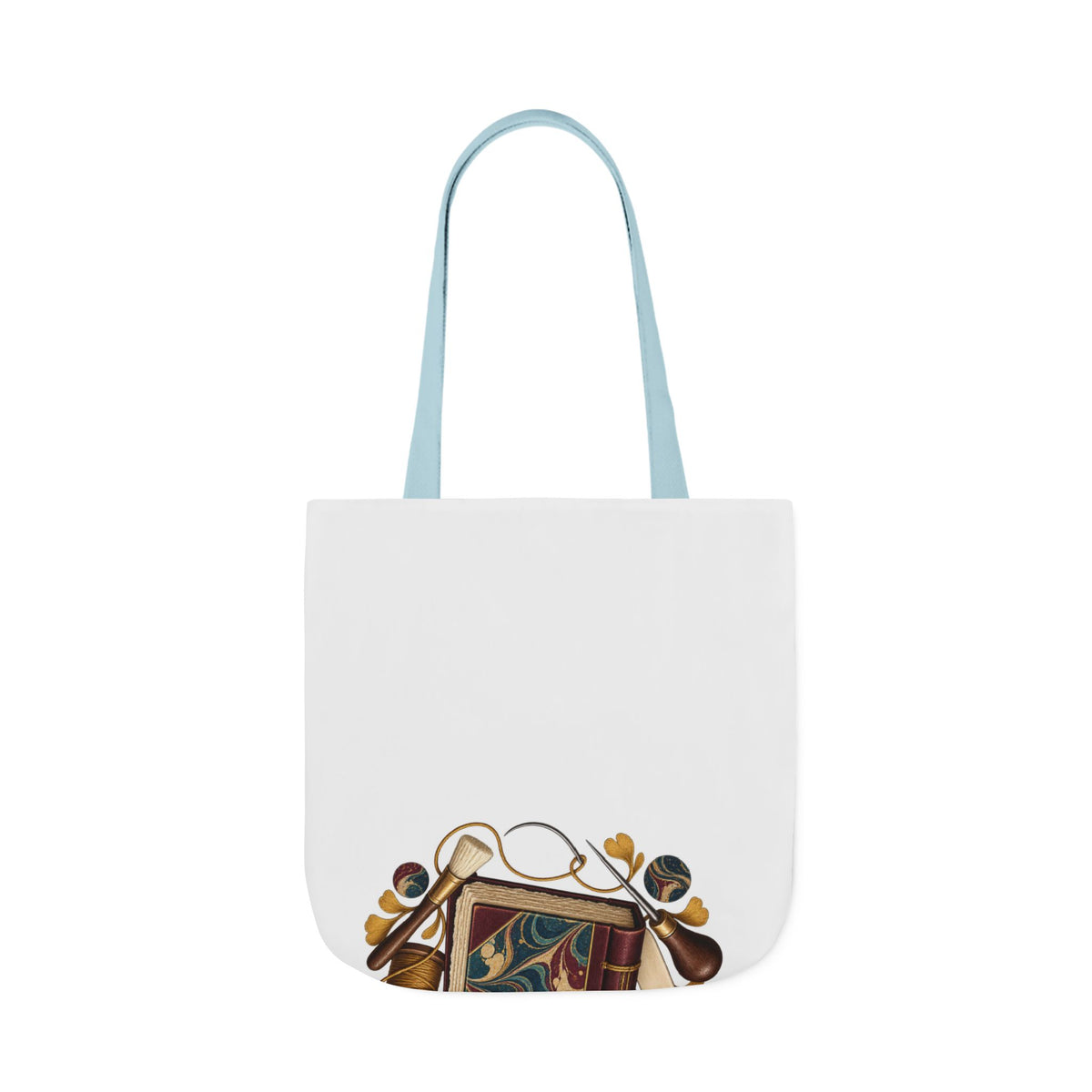 Traditional Marbled Bookbinding Workshop Tote Bag