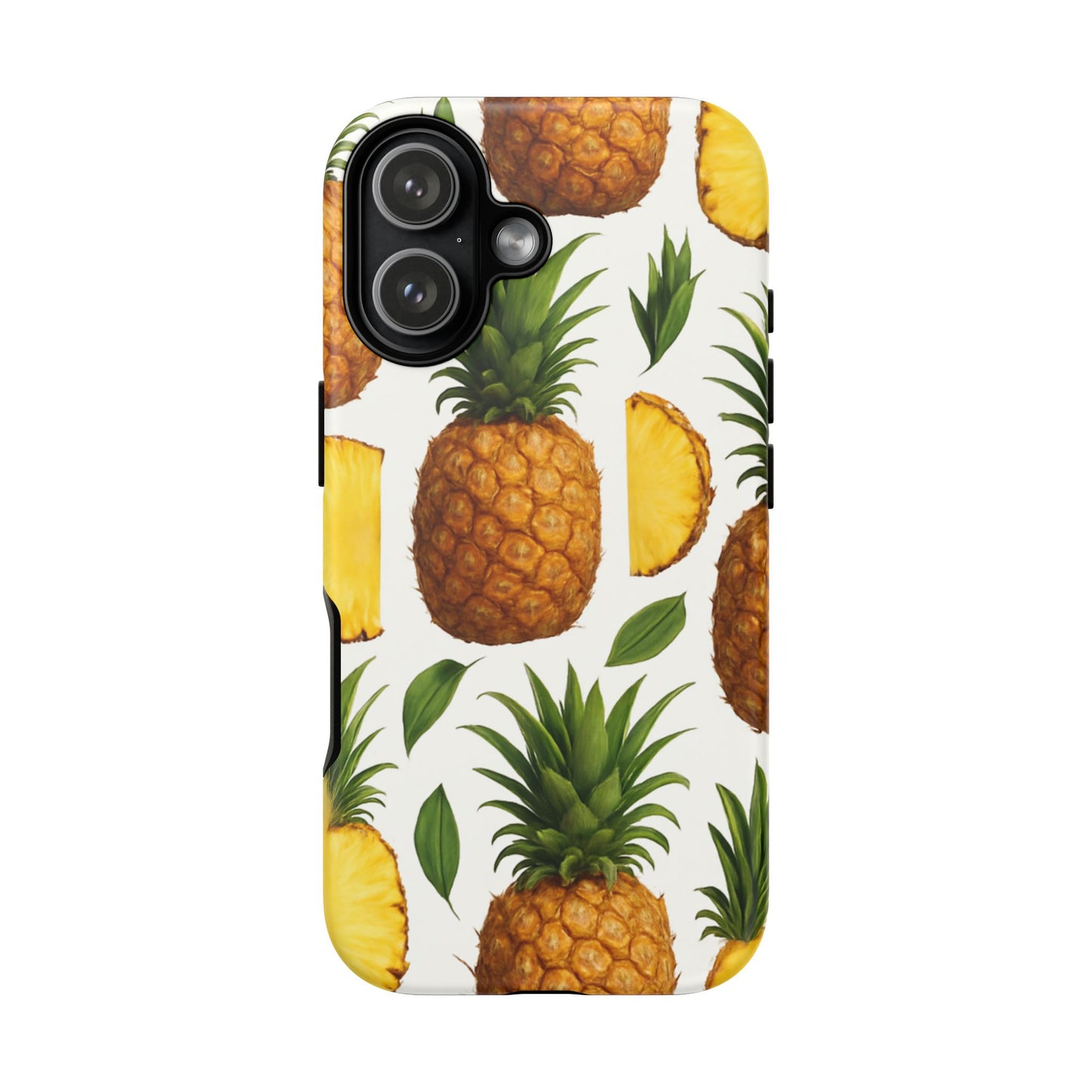 Pineapple Phone Case - Tough Cases, Tropical Phone Cover, Summer Vibe Accessories, Cute Pineapple Design, Fun Gift for Fruit Lovers