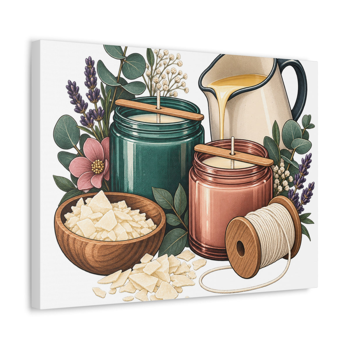 Artisan Candle Making Workshop Canvas