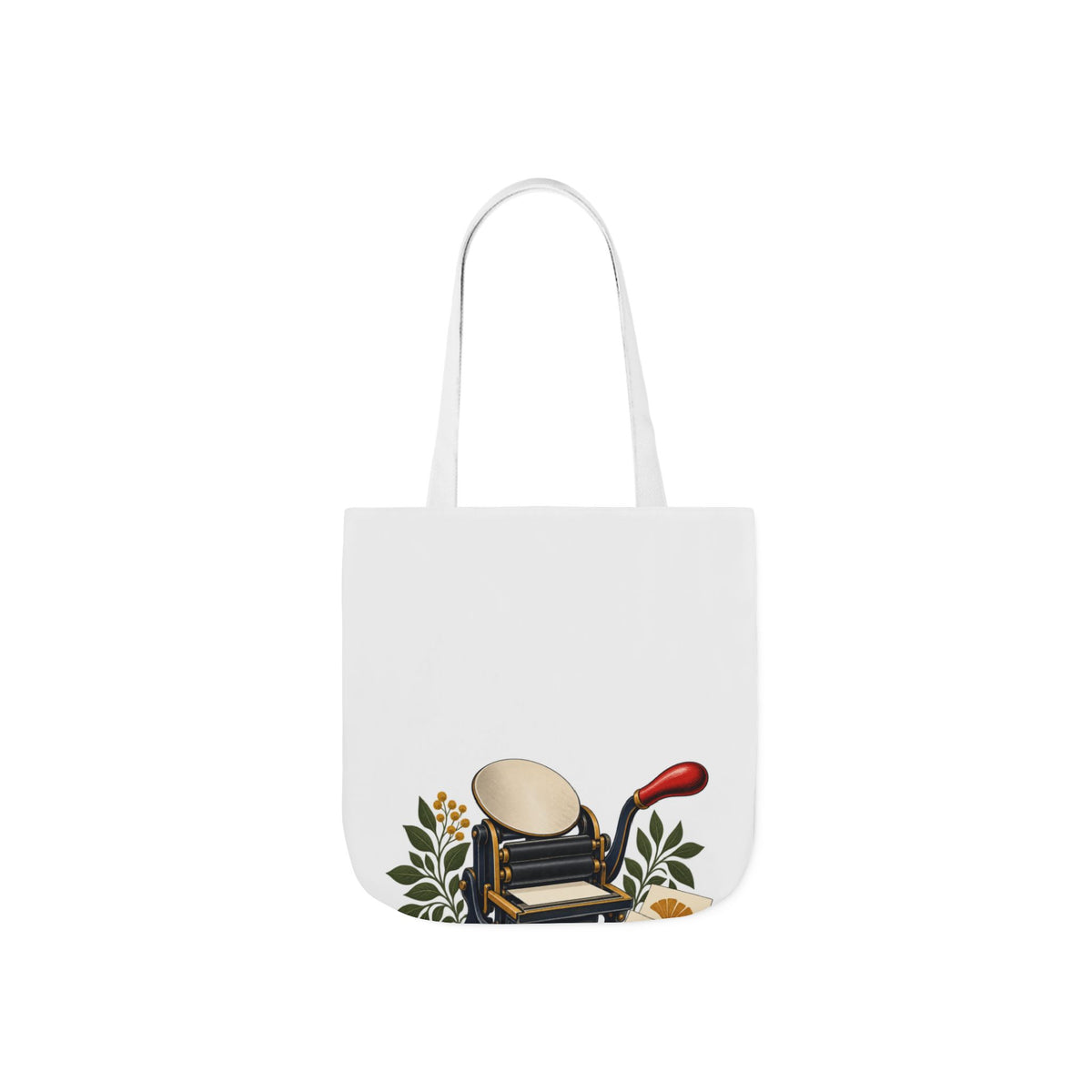Botanical Letterpress Printshop Tote Bag