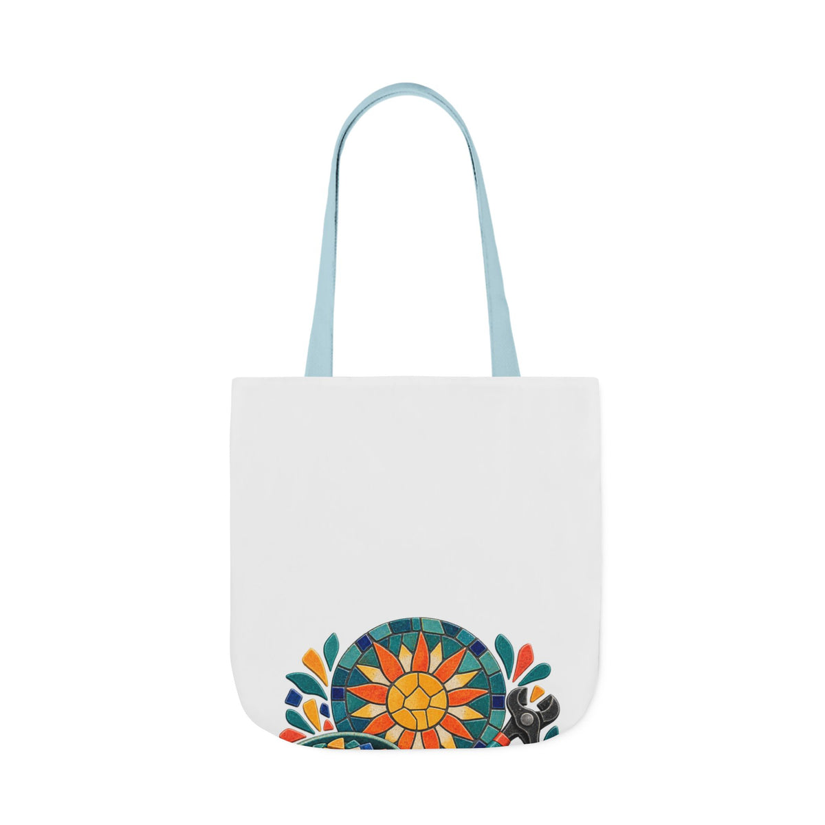 Sunburst Mosaic Making Workshop Tote Bag