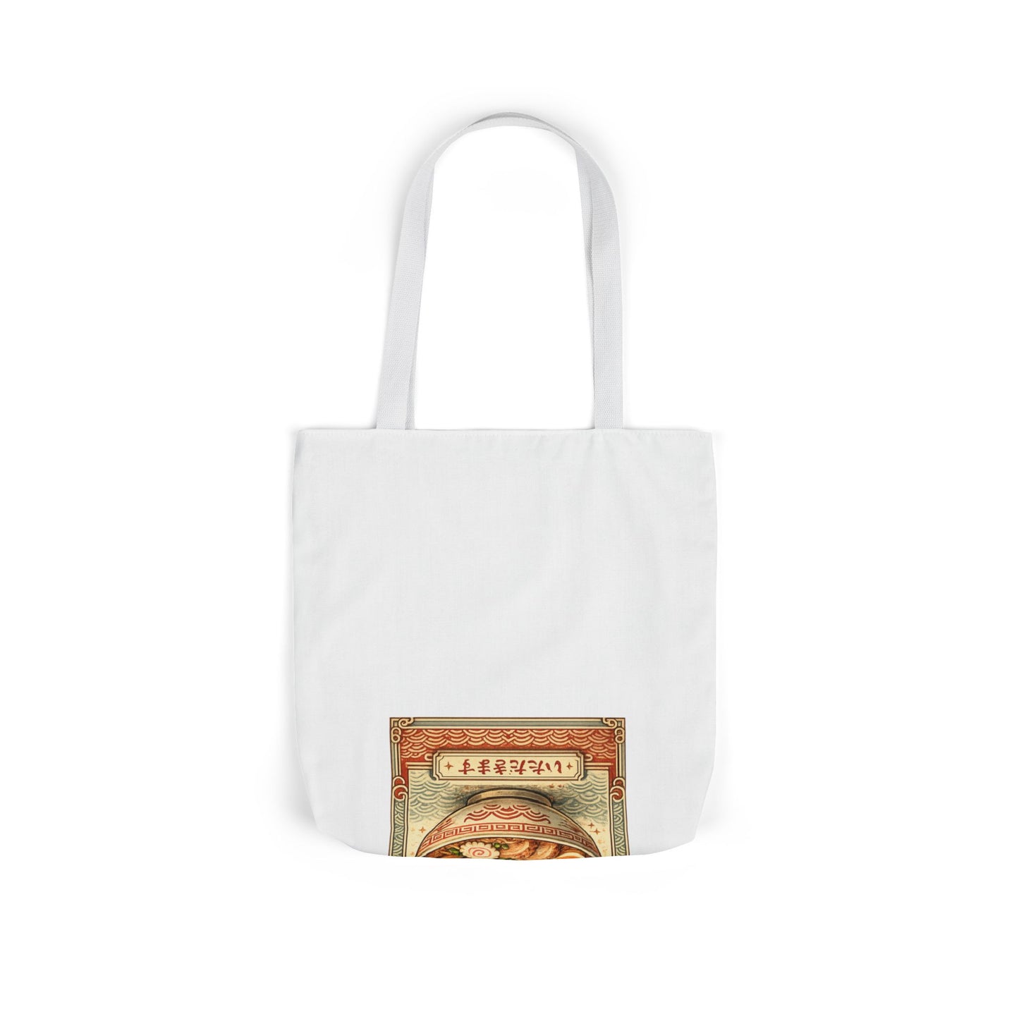Vintage Ramen Bowl Illustration Tote Bag