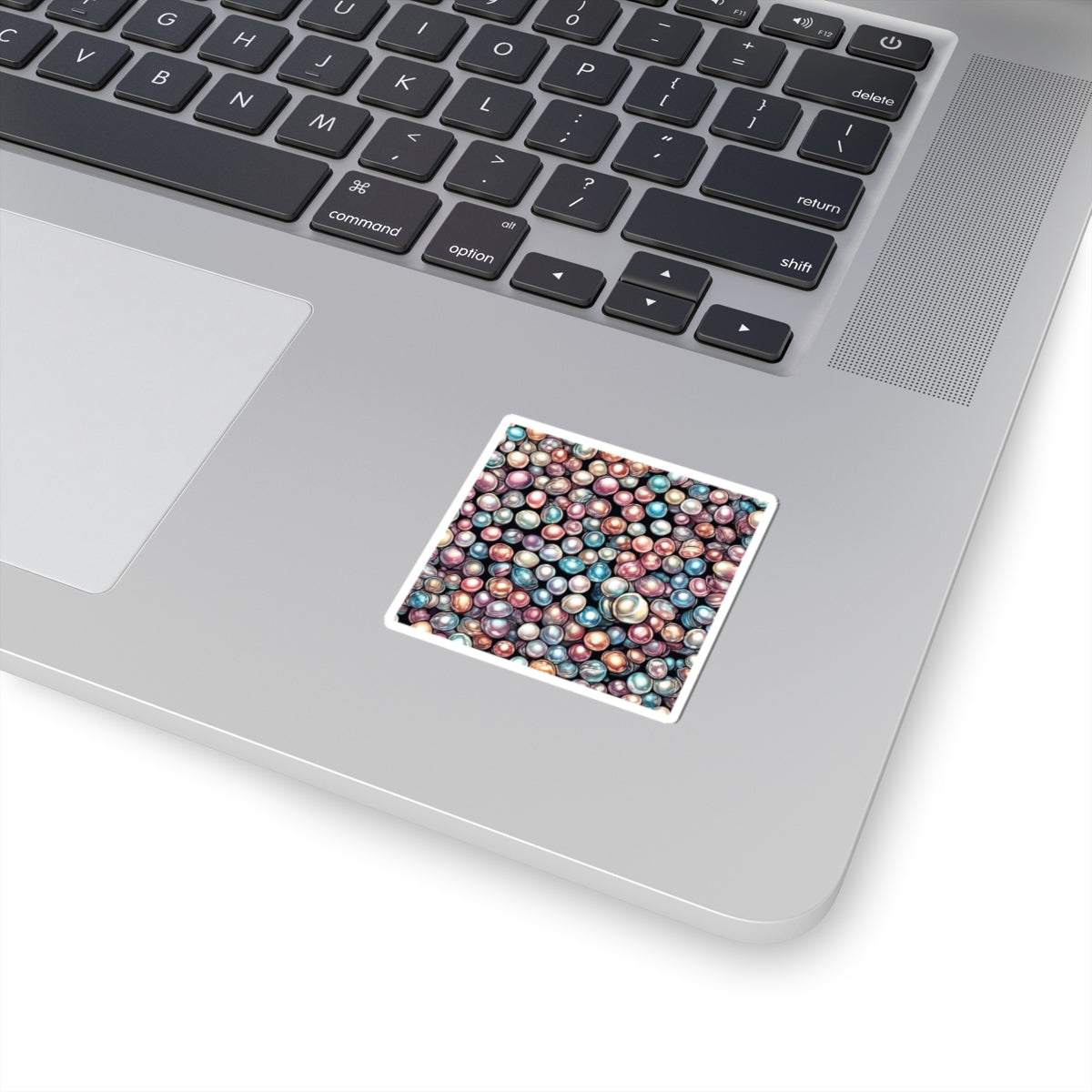 Pearl Bubble Pattern Abstract Gift Art Sticker