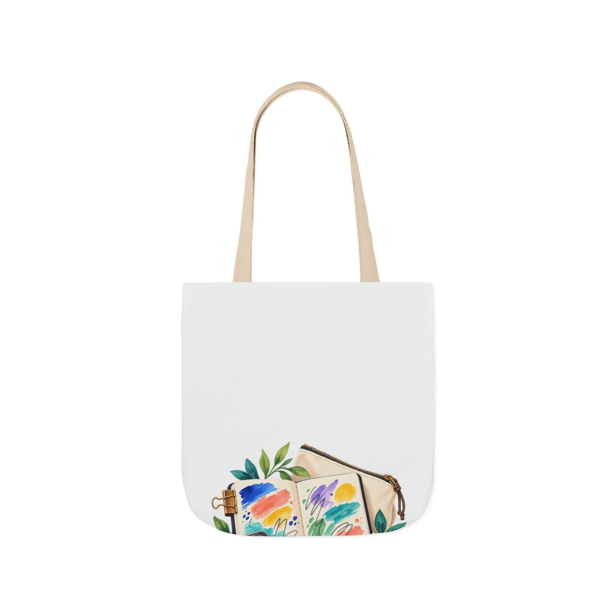 Colorful Urban Sketching Travel Kit Tote Bag