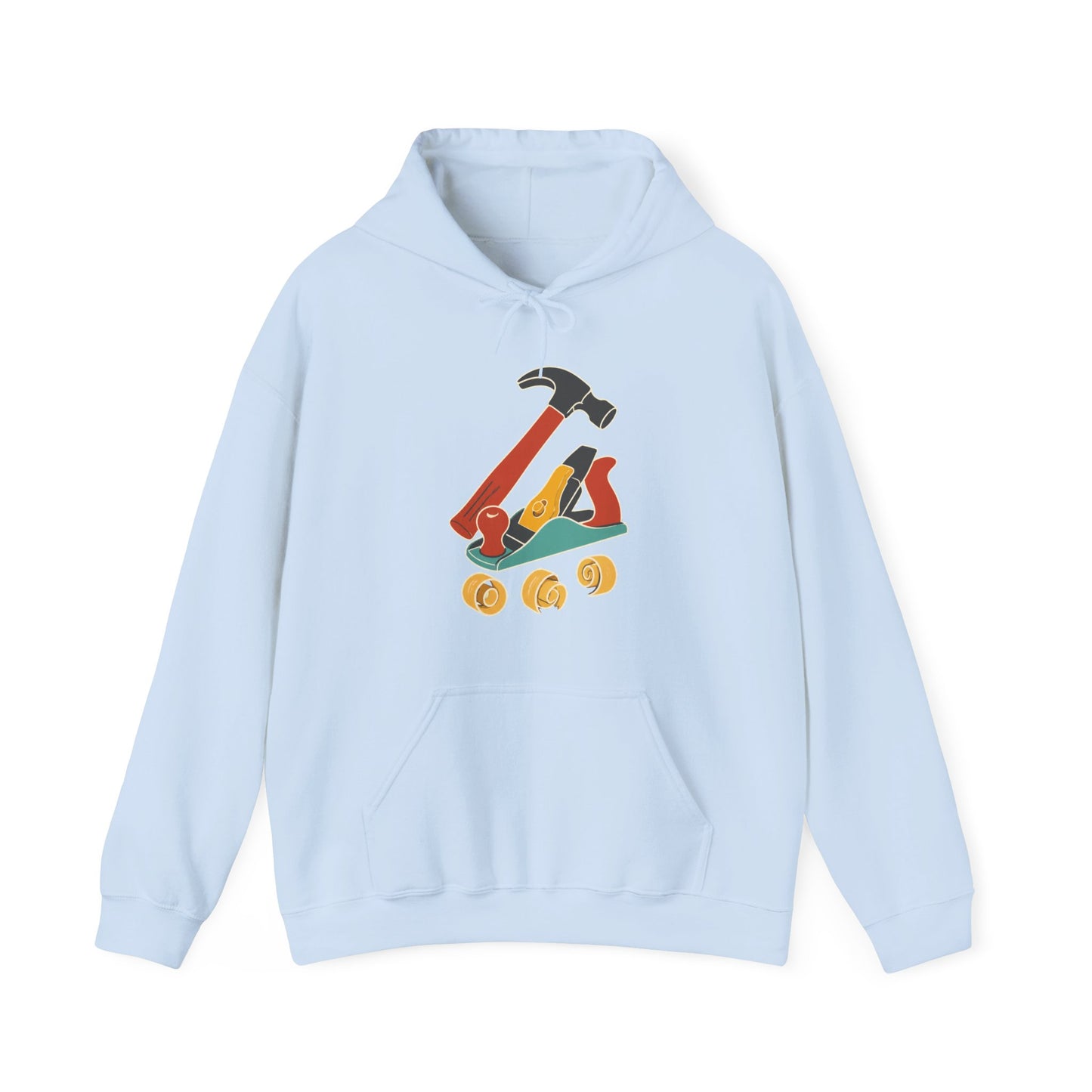 Carpenter Hammer Hand Plane Woodworking Art Hoodie