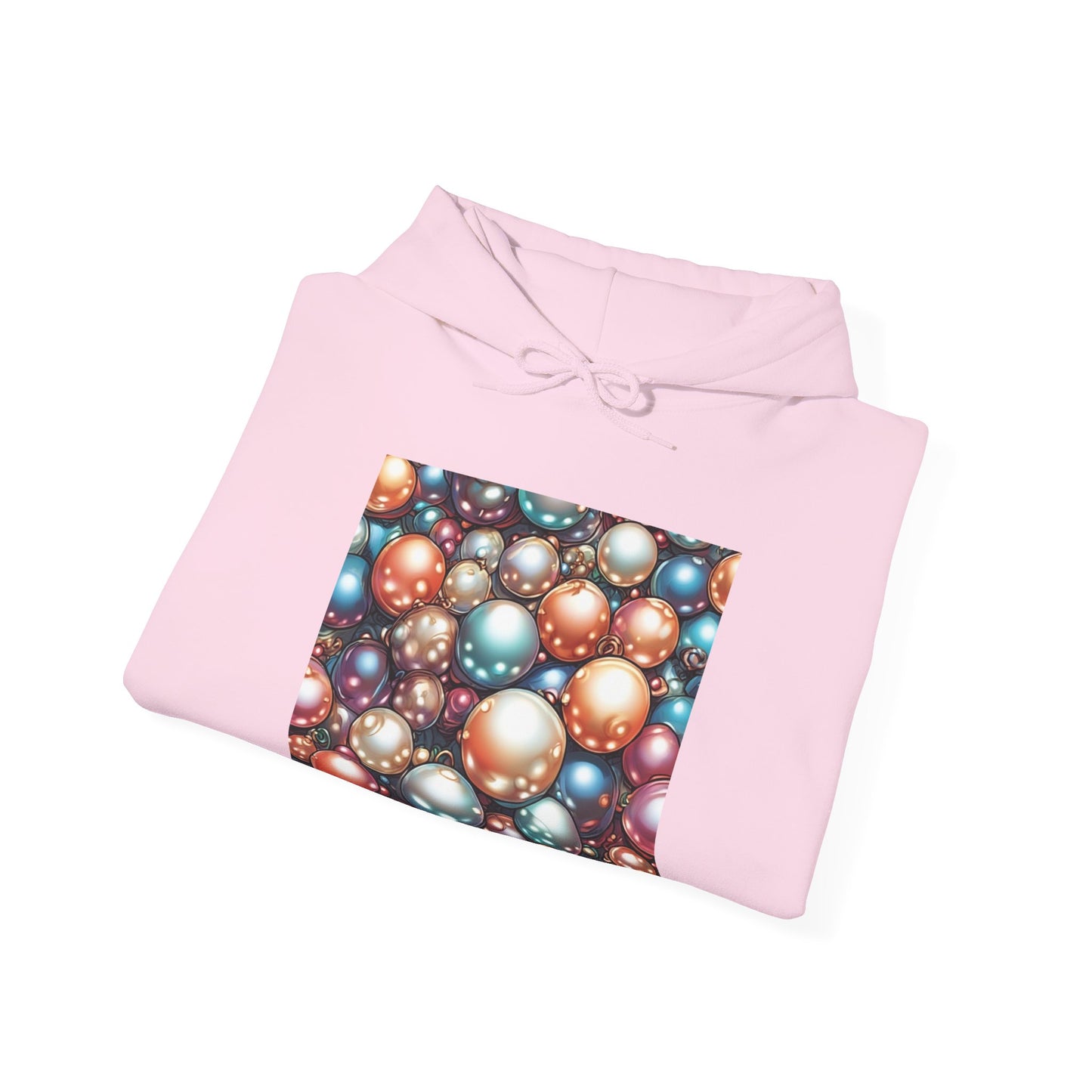 Glossy Orb Marble Abstract Gift Art Hoodie