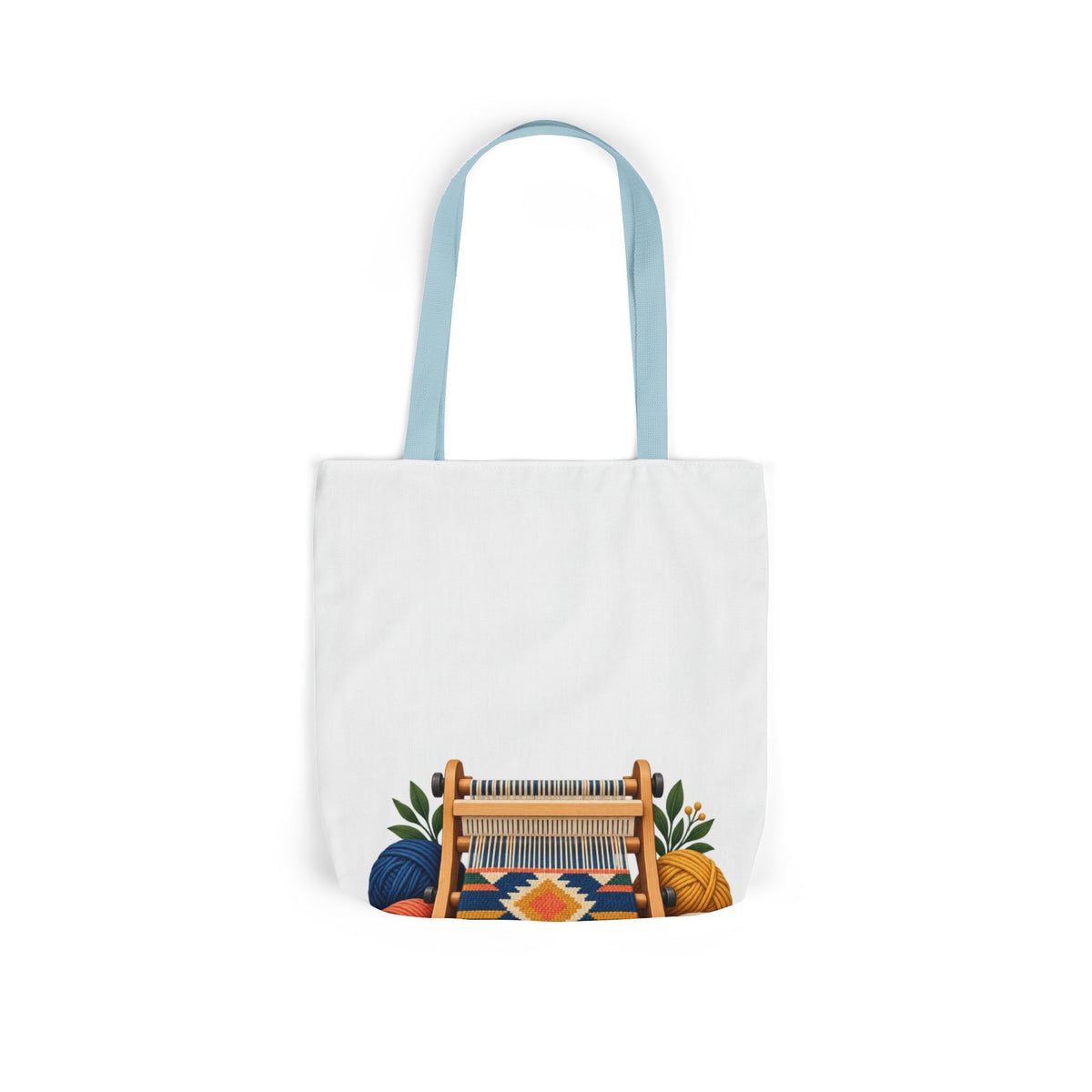 Geometric Hand Weaving Workshop Tote Bag