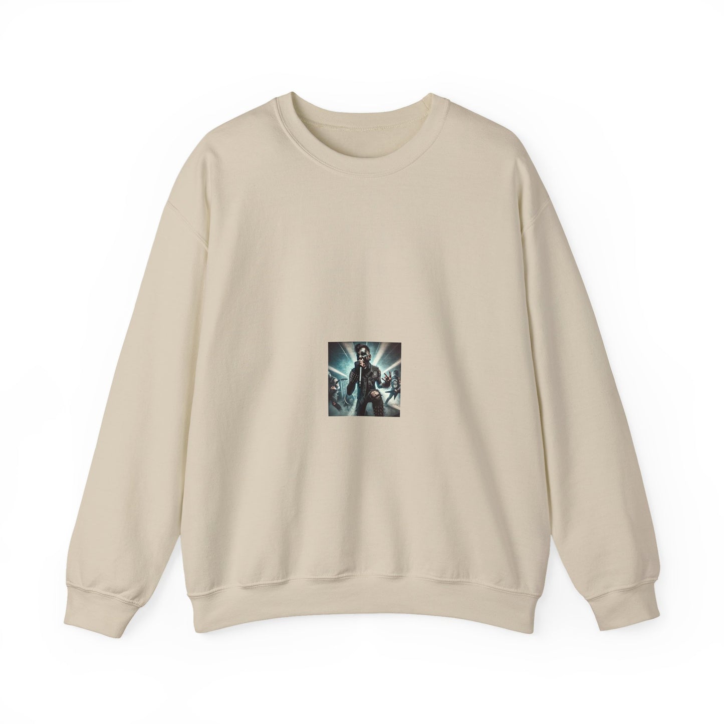 Punk Rock Vocalist Stage Energy Soft Music Sweatshirt