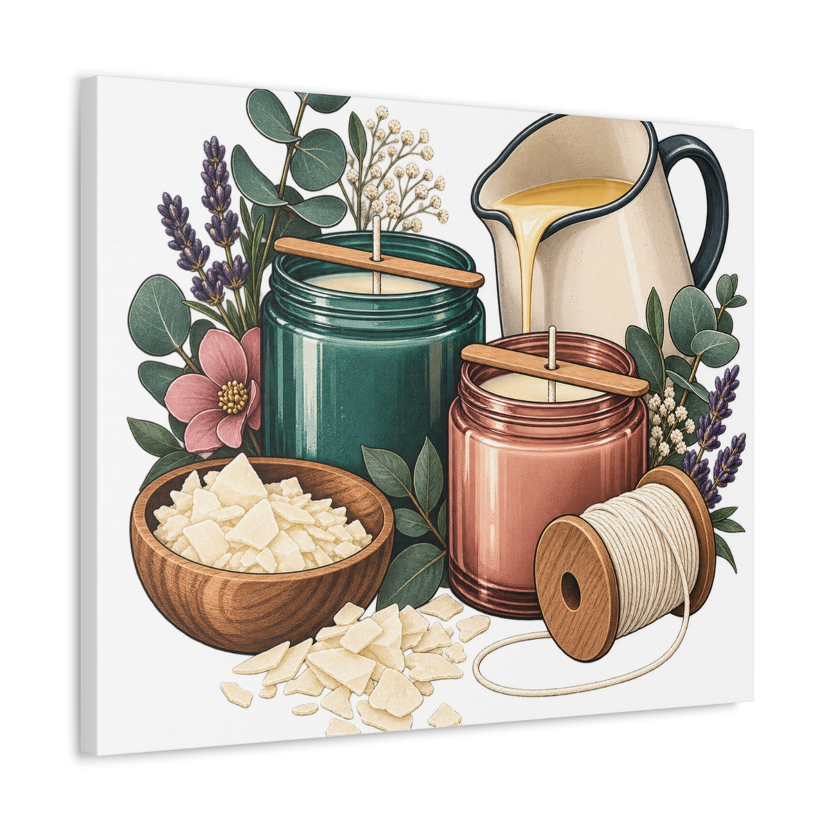 Artisan Candle Making Workshop Canvas