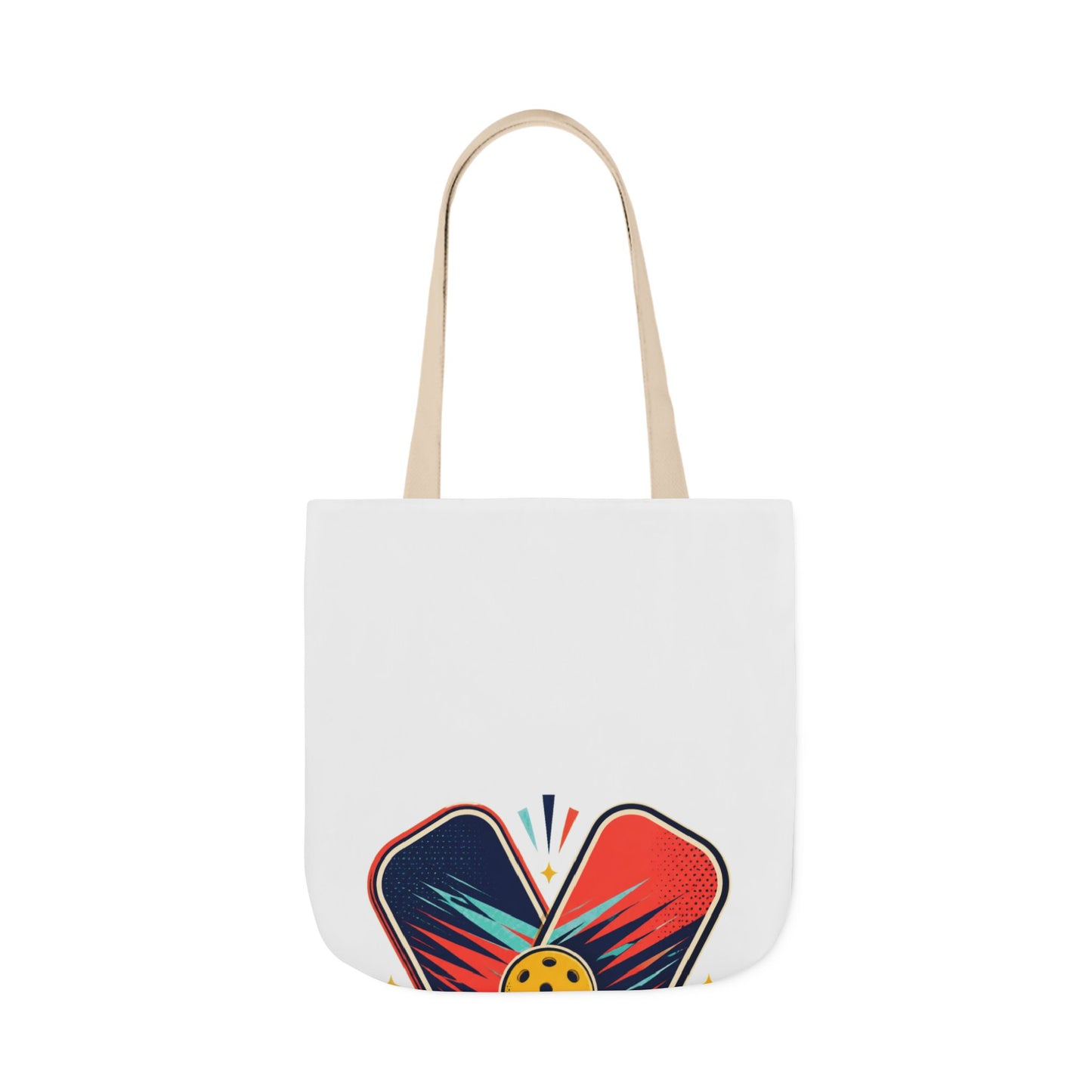 Retro Pickleball Paddles Recreational Sports Tote Bag