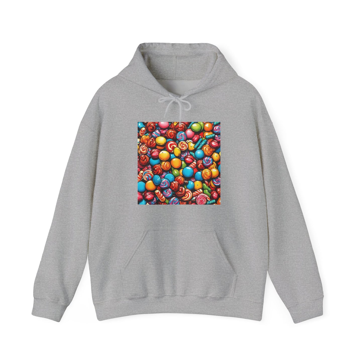 Colorful Candy Pattern Sweets Gift Art Hoodie