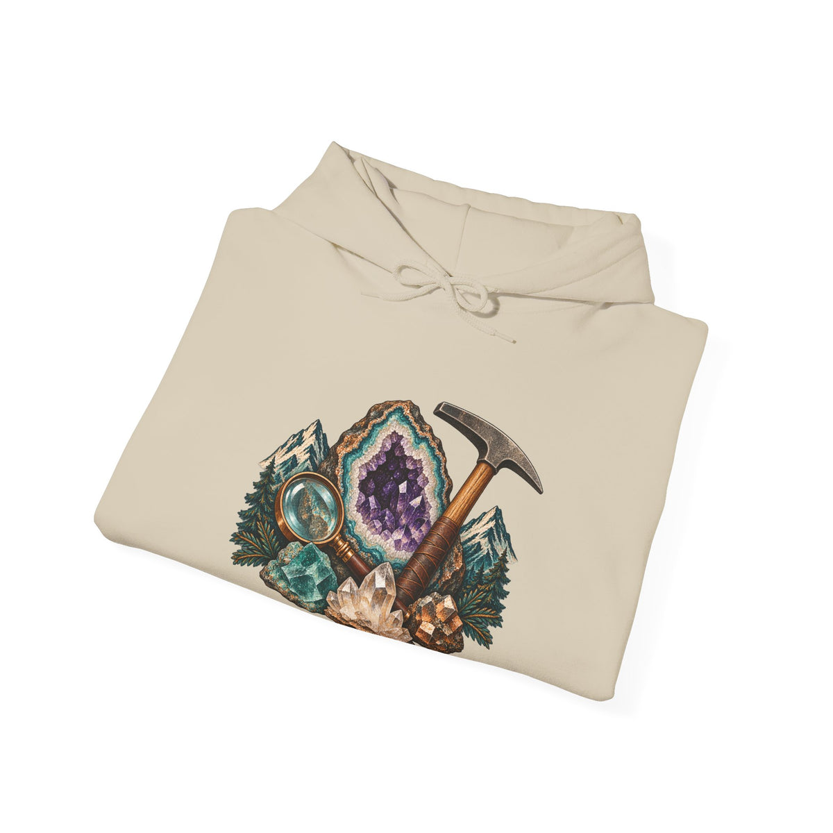 Vintage Geode and Rockhounding Field Kit Hoodie