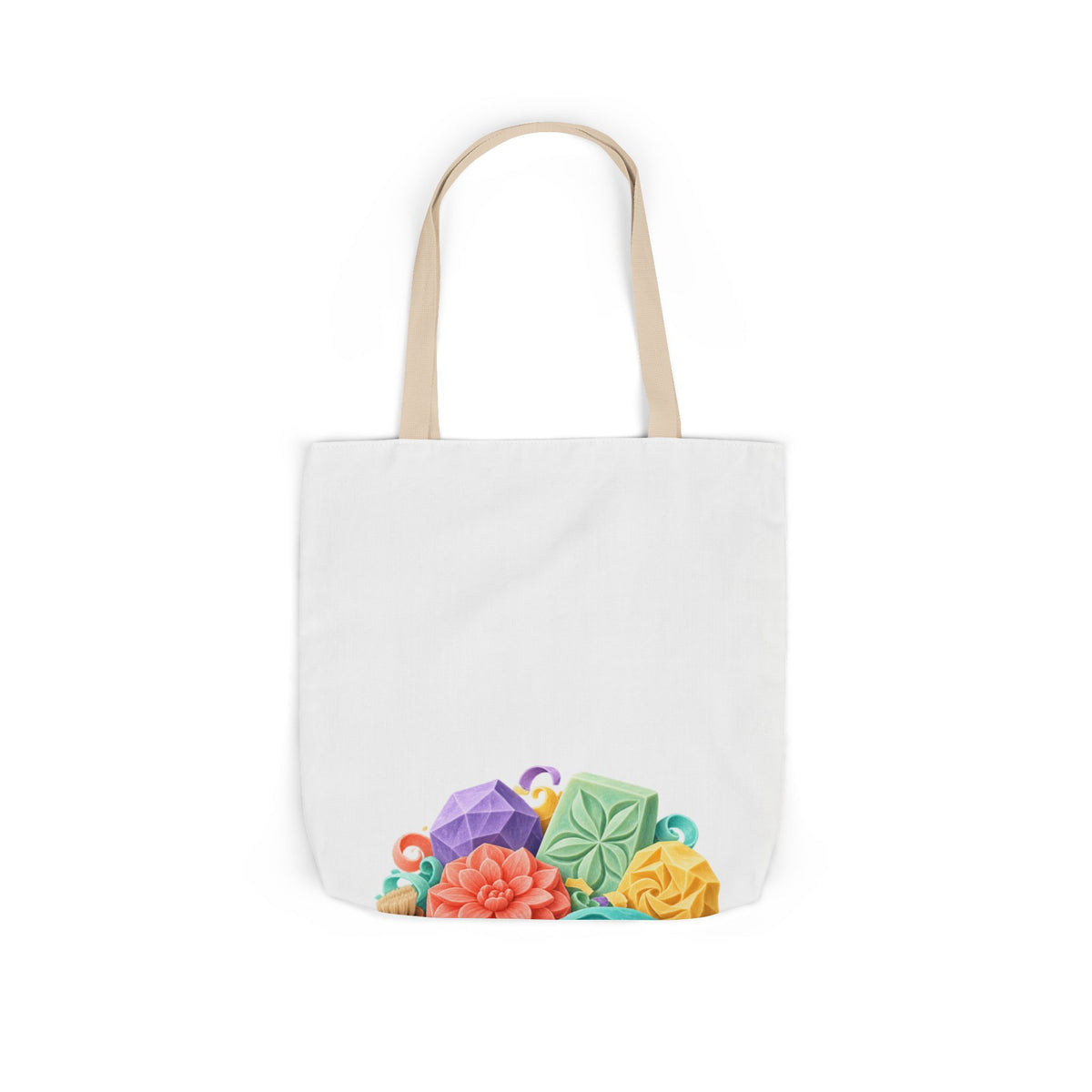 Colorful Soap Carving Workshop Tote Bag