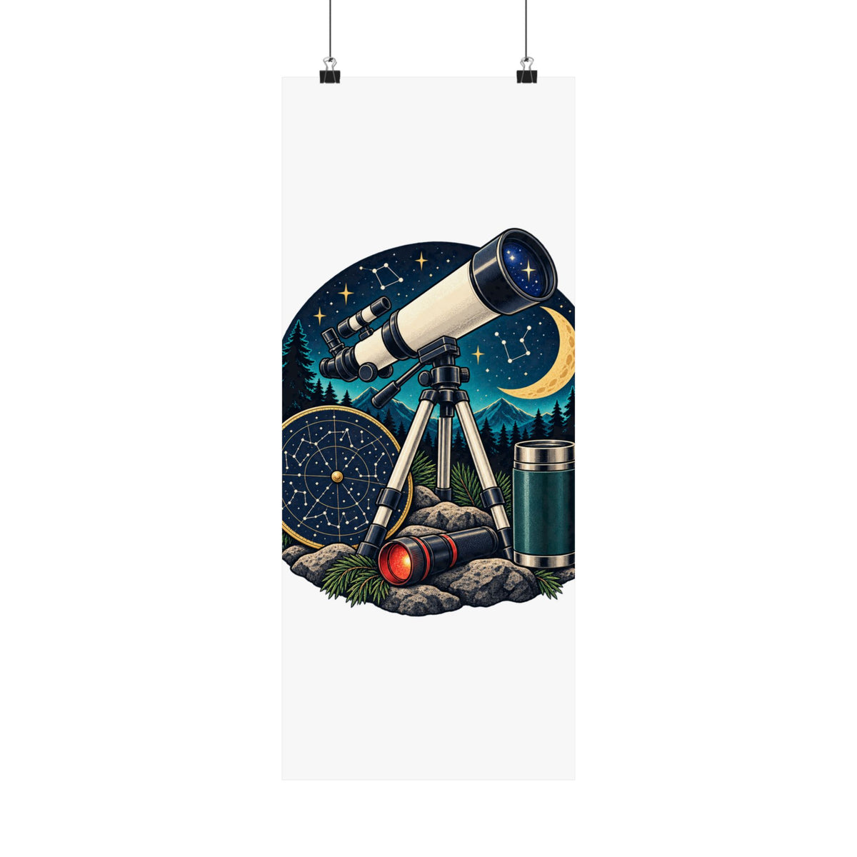 Backyard Stargazing Workshop Poster