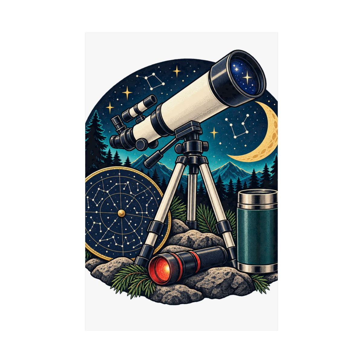 Backyard Stargazing Workshop Poster