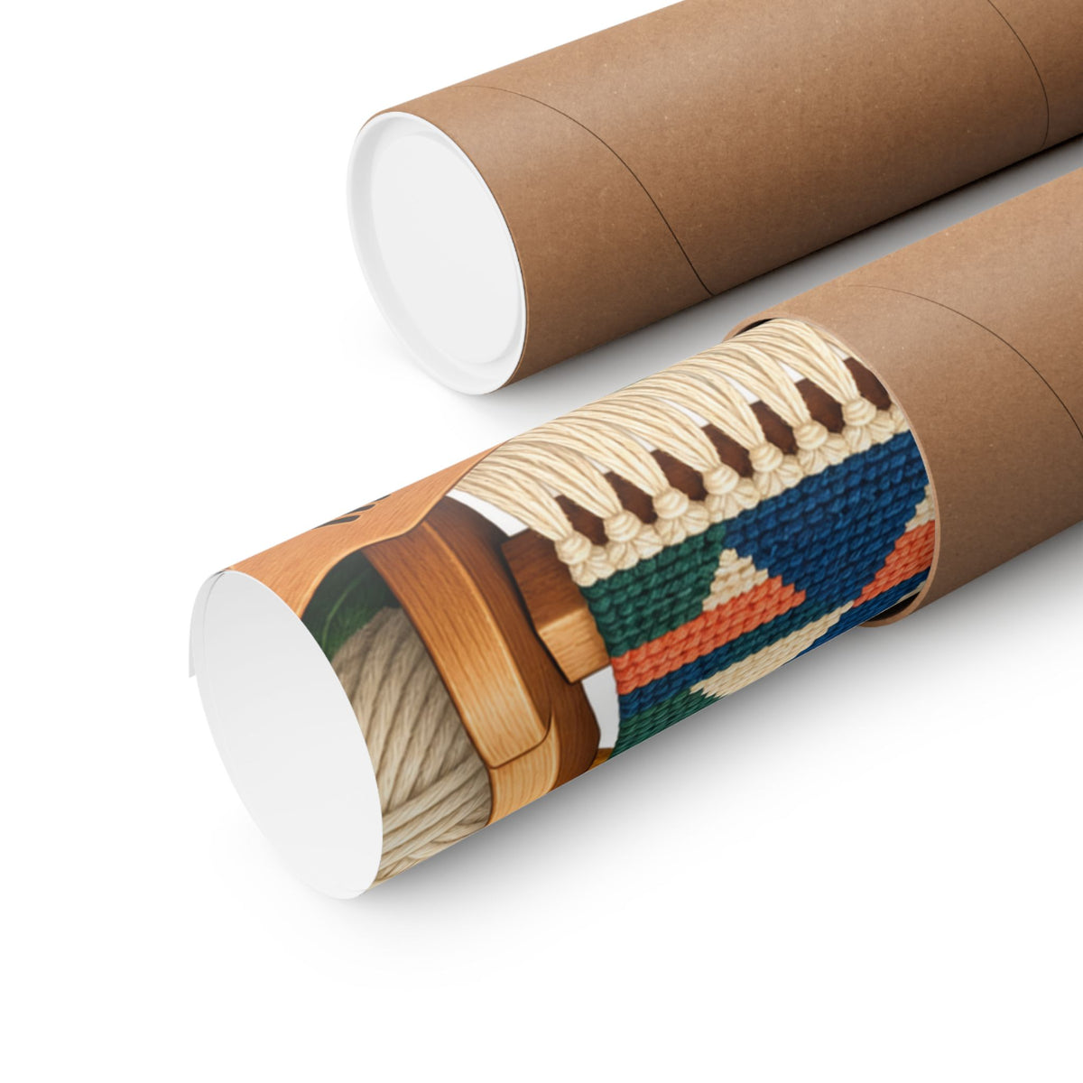 Geometric Hand Weaving Workshop Poster