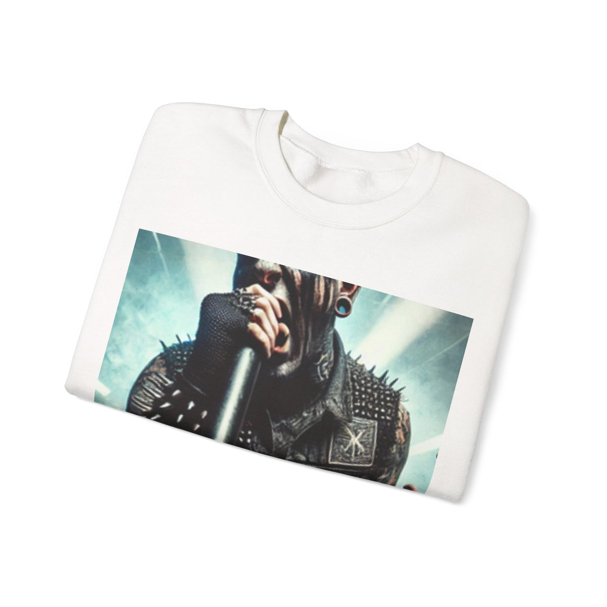 Punk Rock Vocalist Stage Energy Soft Music Sweatshirt