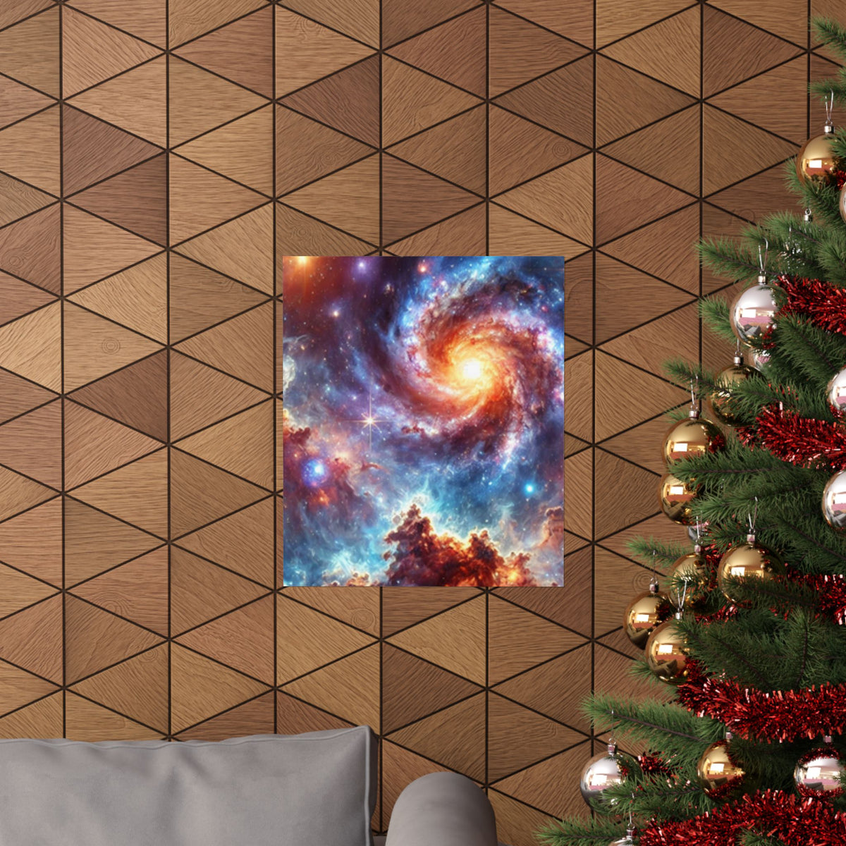 Galaxy Nebula Dreamscape Abstract Space Poster Wall Art Decor