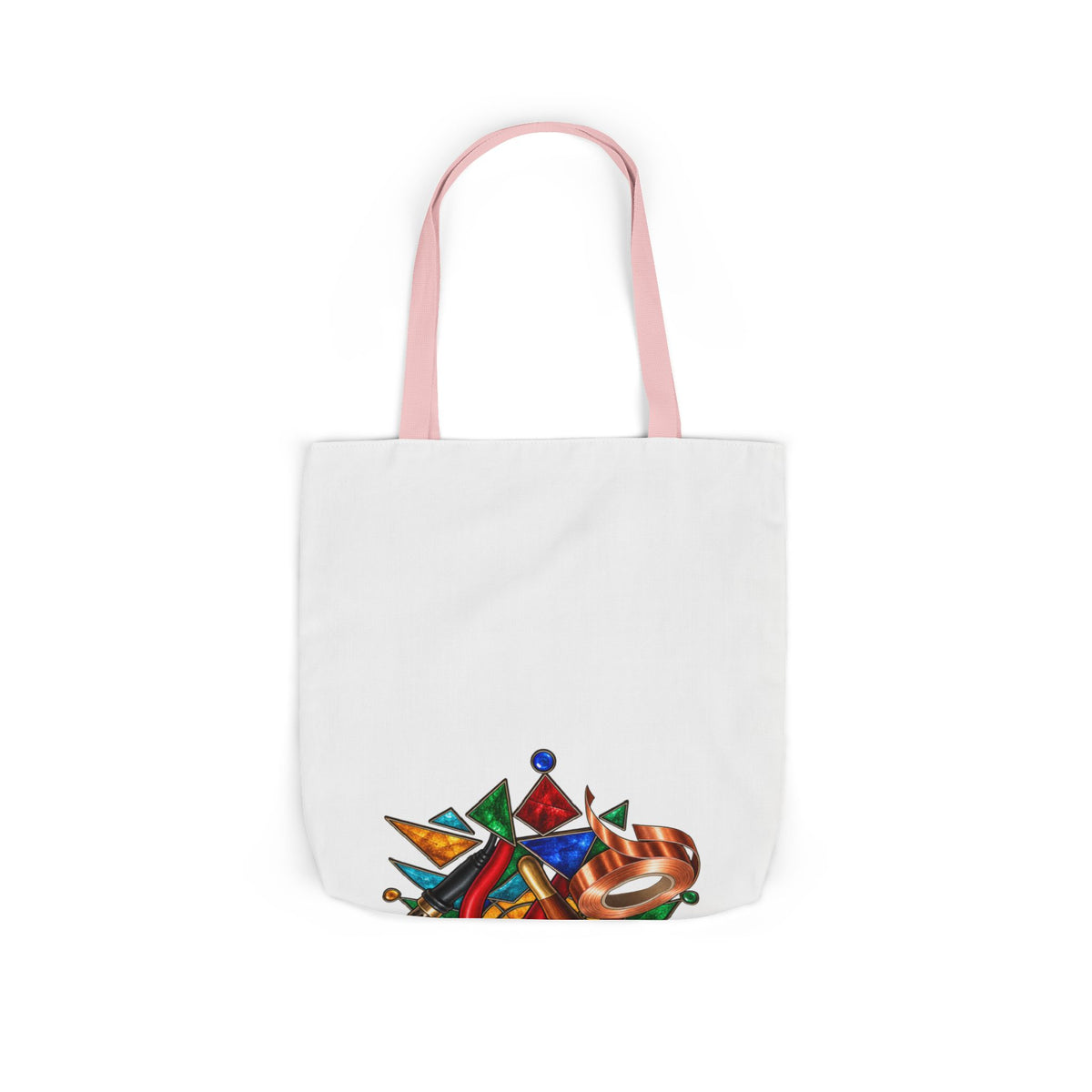 Stained Glass Workshop Tools Tote Bag