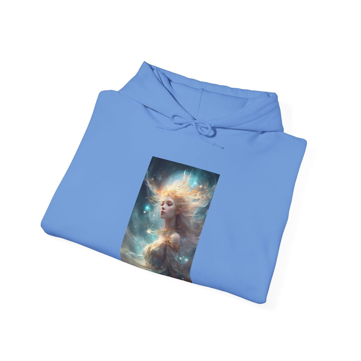 Solar Celestial Spirit Fantasy Portrait Hoodie