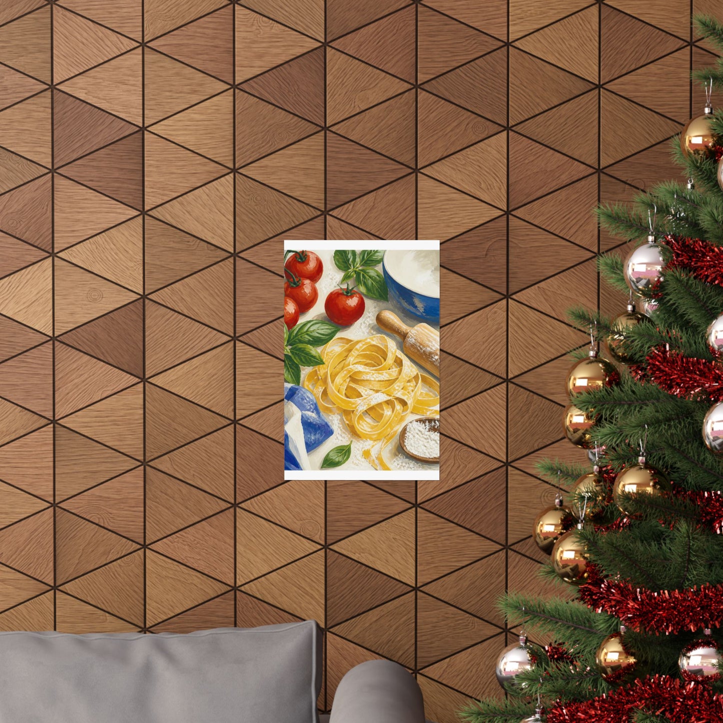 Fresh Pasta Making Kitchen Art Poster