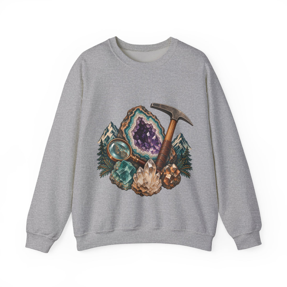 Vintage Geode and Rockhounding Field Kit Sweatshirt