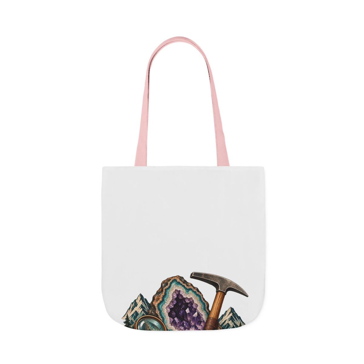 Vintage Geode and Rockhounding Field Kit Tote Bag