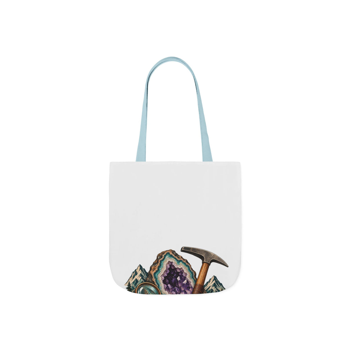 Vintage Geode and Rockhounding Field Kit Tote Bag