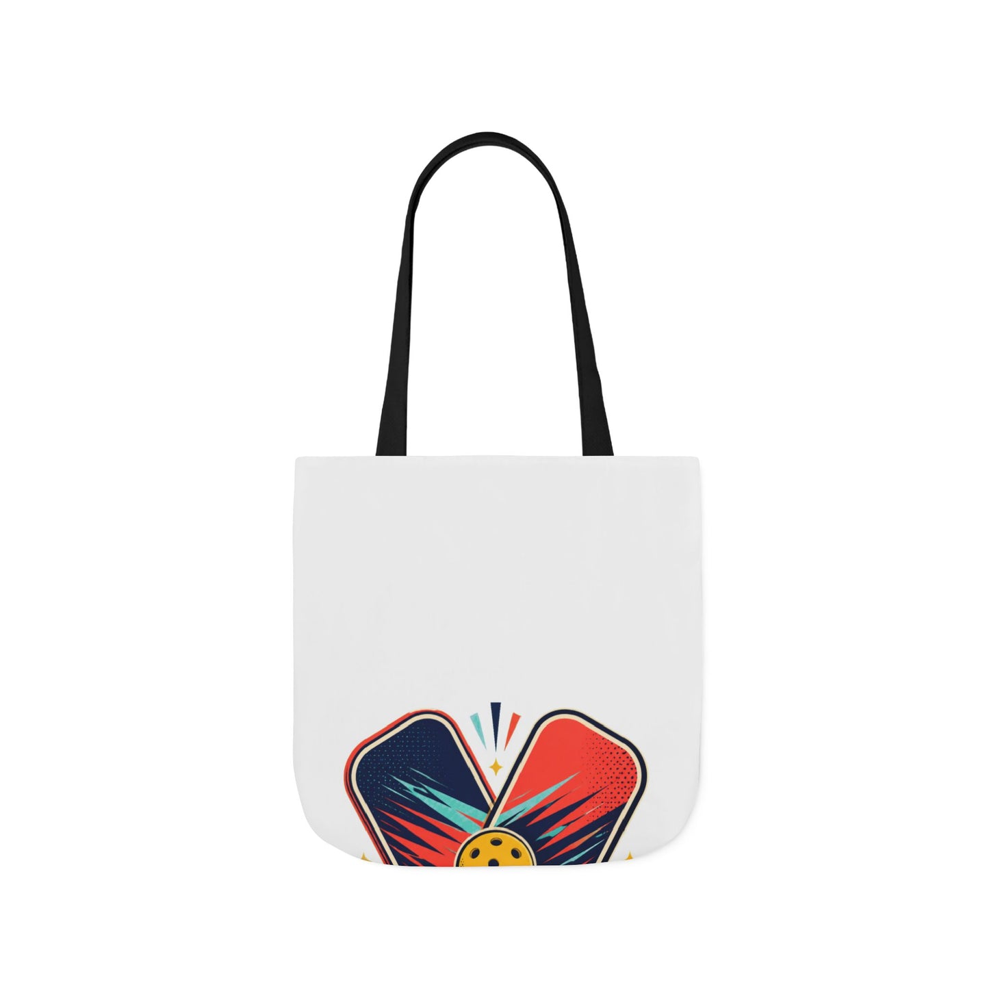 Retro Pickleball Paddles Recreational Sports Tote Bag