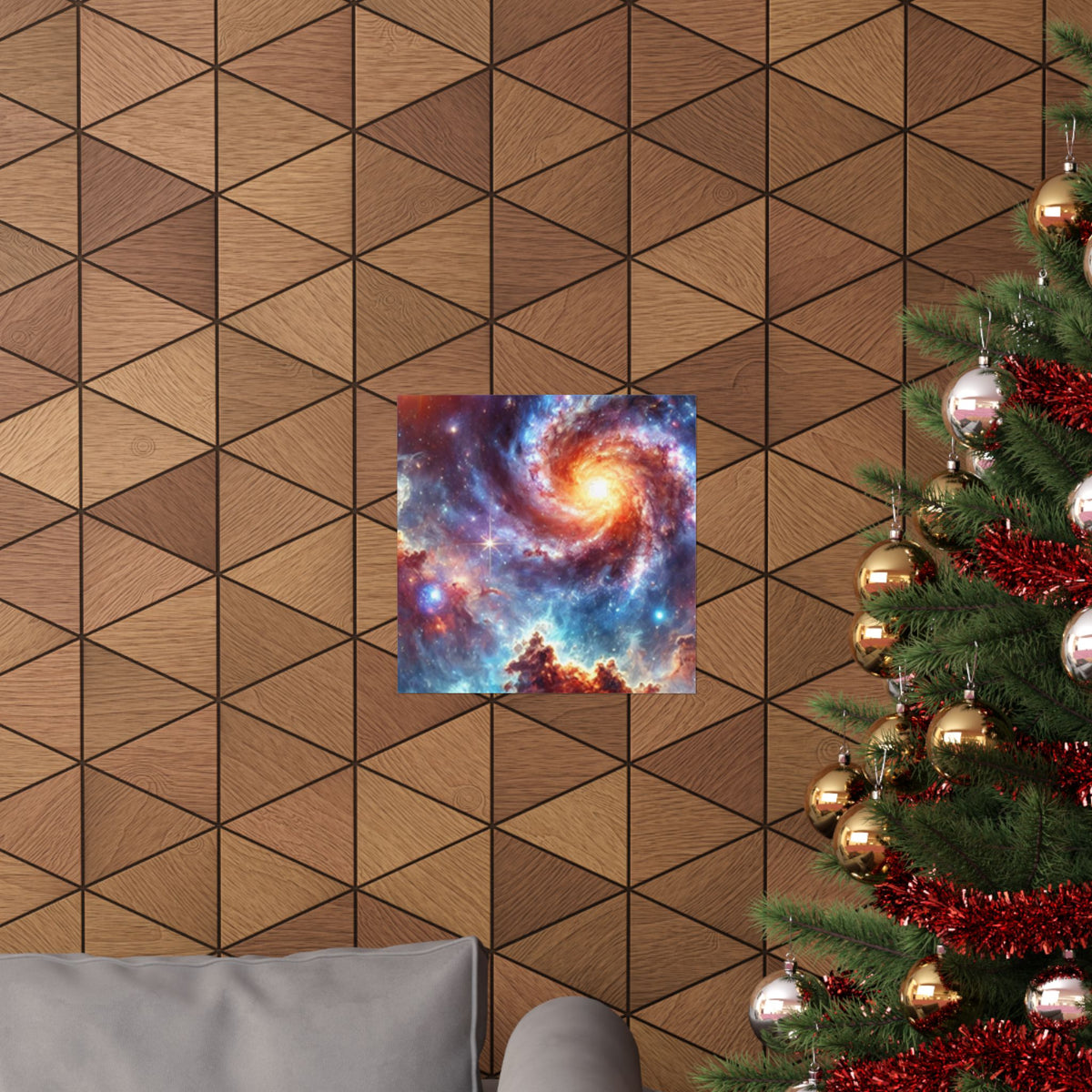 Galaxy Nebula Dreamscape Abstract Space Poster Wall Art Decor
