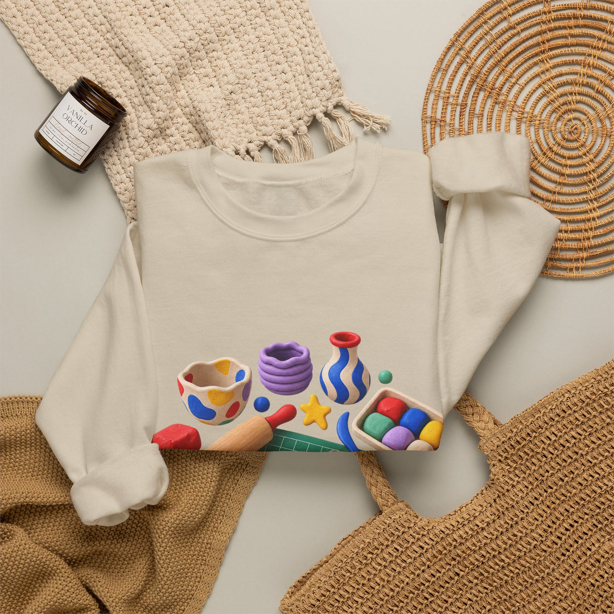 Miniature Clay Sculpting Workshop Sweatshirt