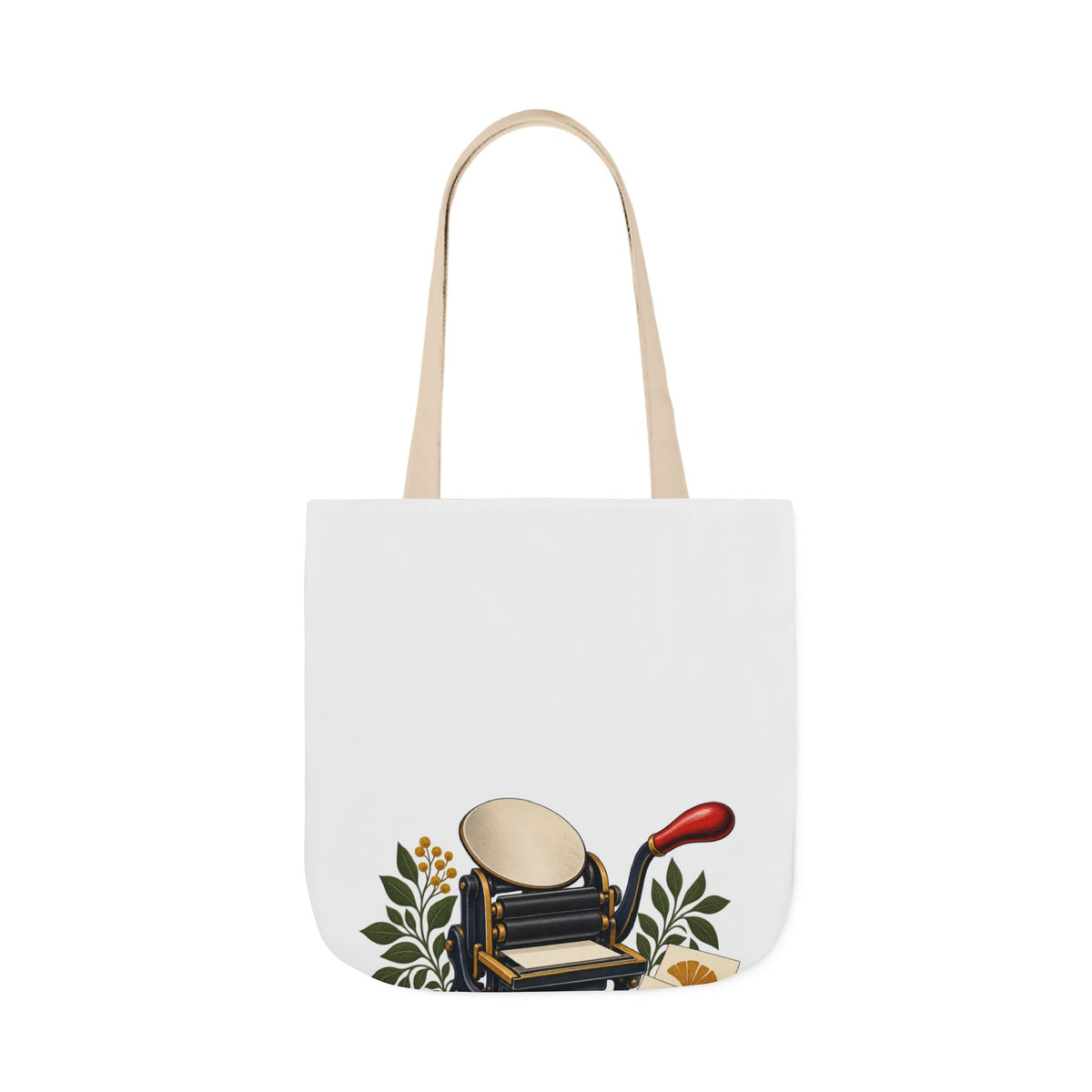 Botanical Letterpress Printshop Tote Bag