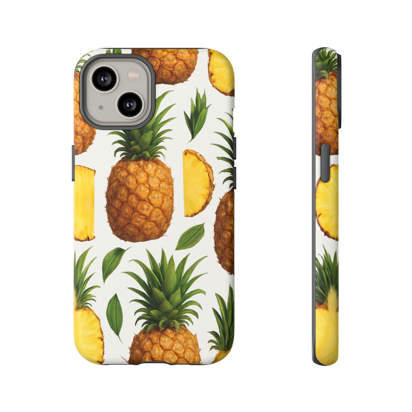 Pineapple Phone Case - Tough Cases, Tropical Phone Cover, Summer Vibe Accessories, Cute Pineapple Design, Fun Gift for Fruit Lovers