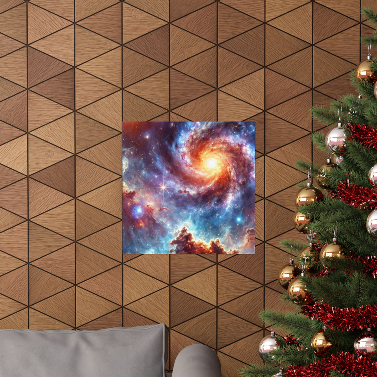 Galaxy Nebula Dreamscape Abstract Space Poster Wall Art Decor