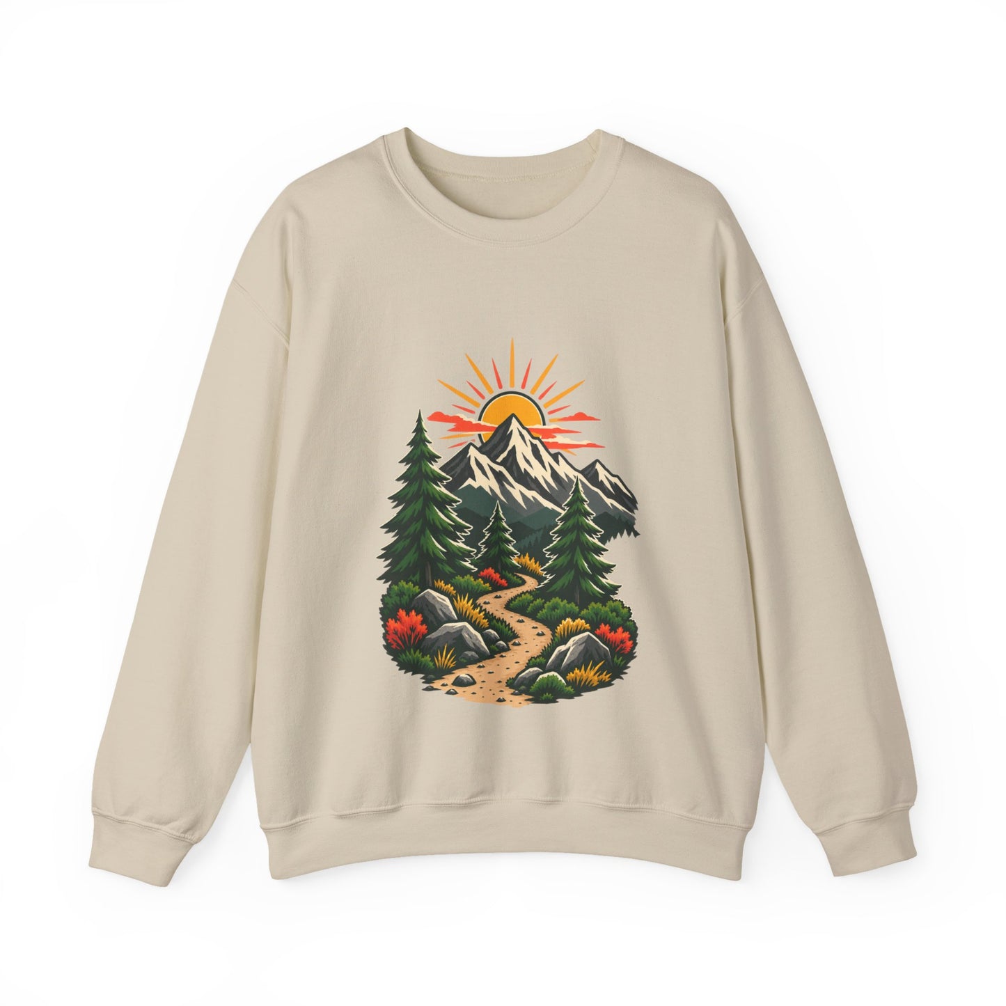 Sunrise Mountain Trail Outdoor Adventure Sweatshirt