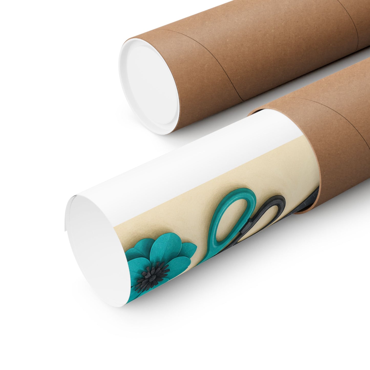 Bright Paper Crafting Hobby Poster