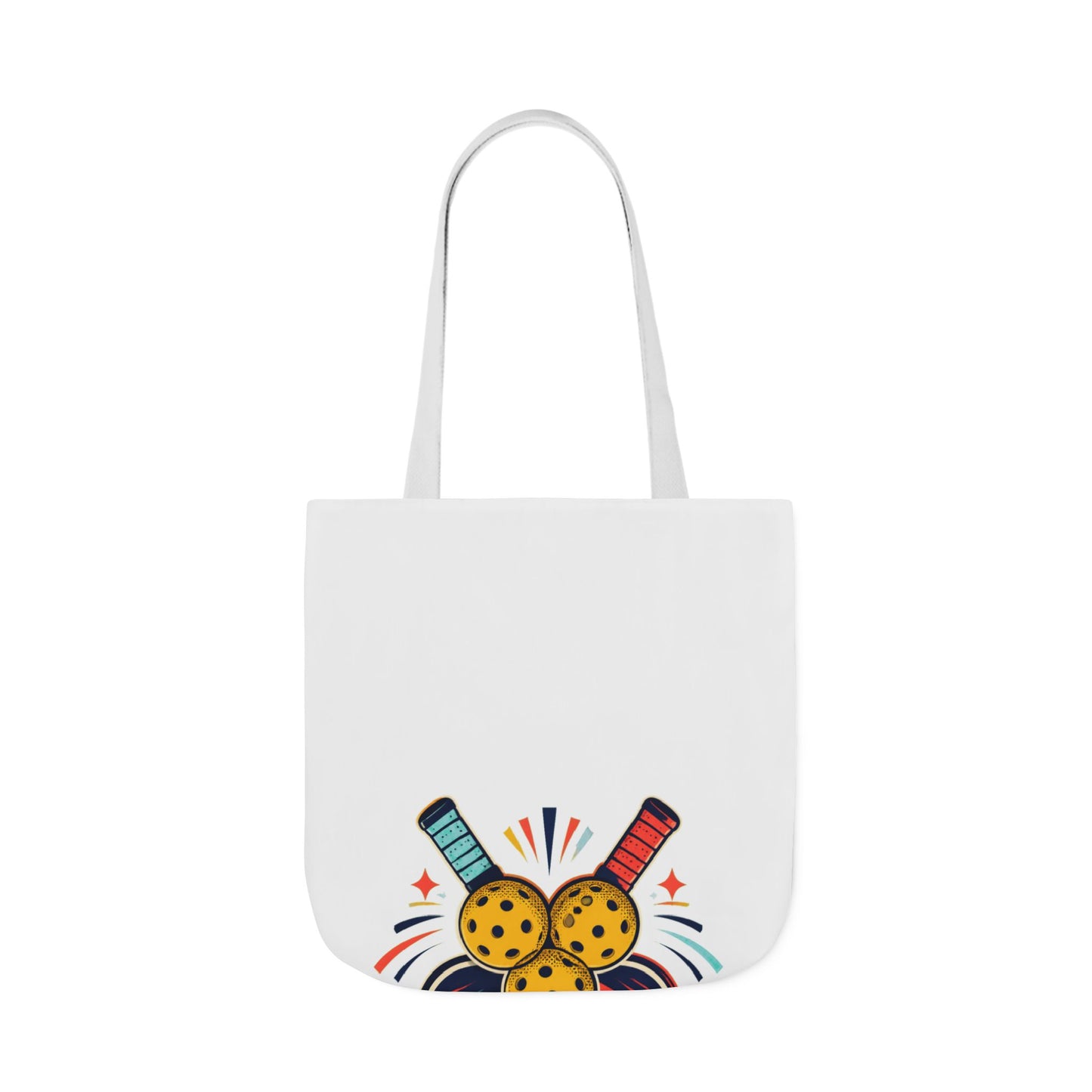 Retro Pickleball Paddles Recreational Sports Tote Bag