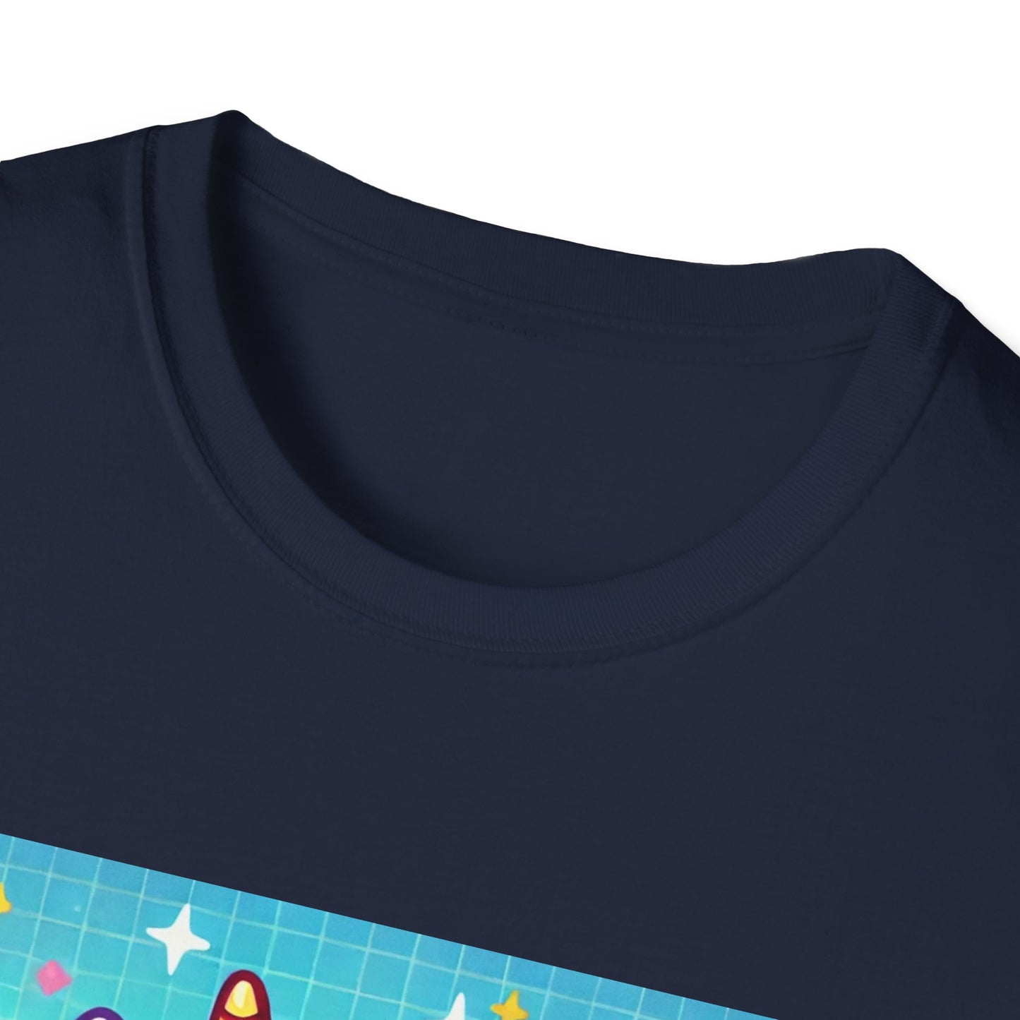 Kawaii Anime Unicorn Unisex Softstyle T-Shirt - Cute & Stylish Tee for Anime Lovers - Comfortable Casual Wear for All Genders