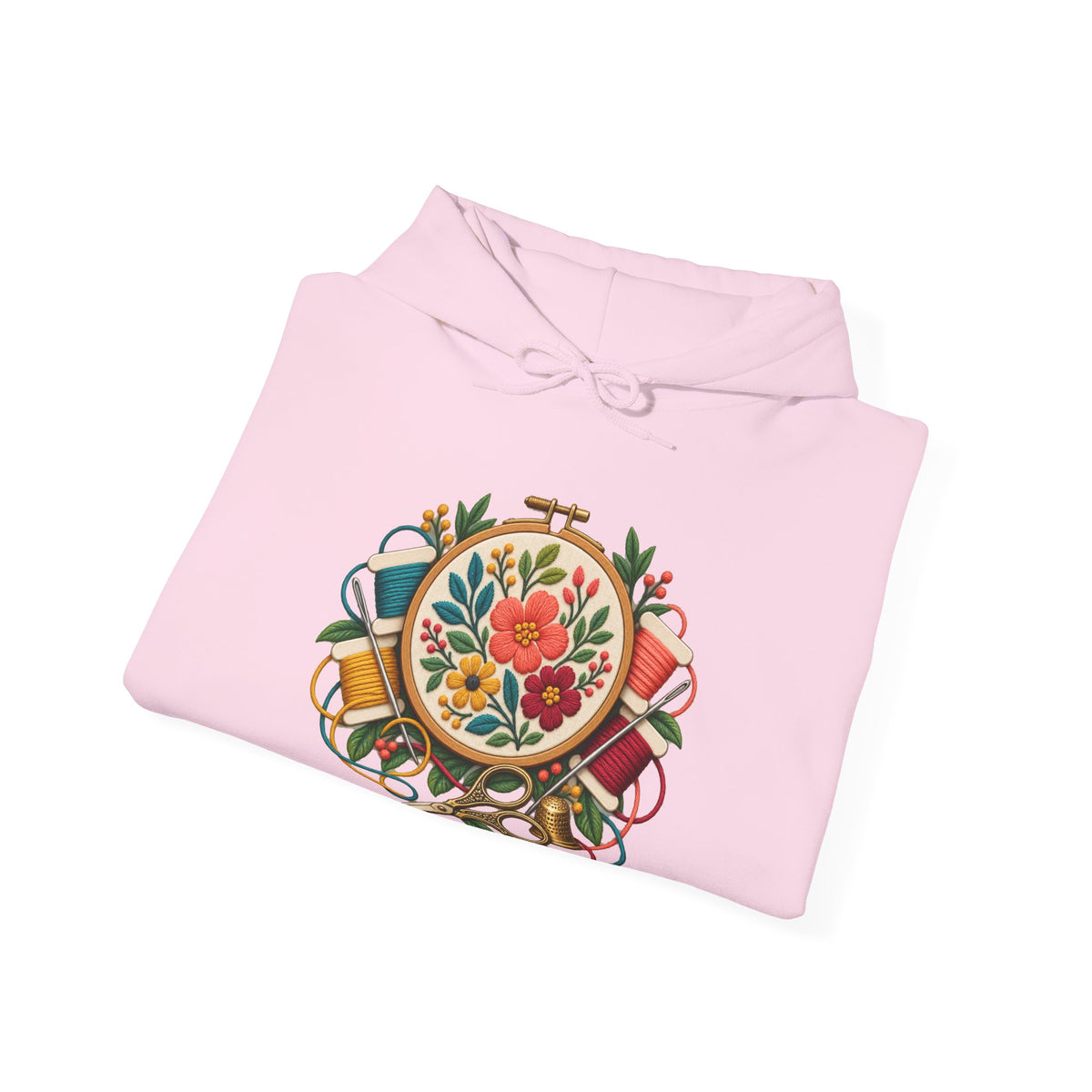 Botanical Embroidery Workshop Hoodie
