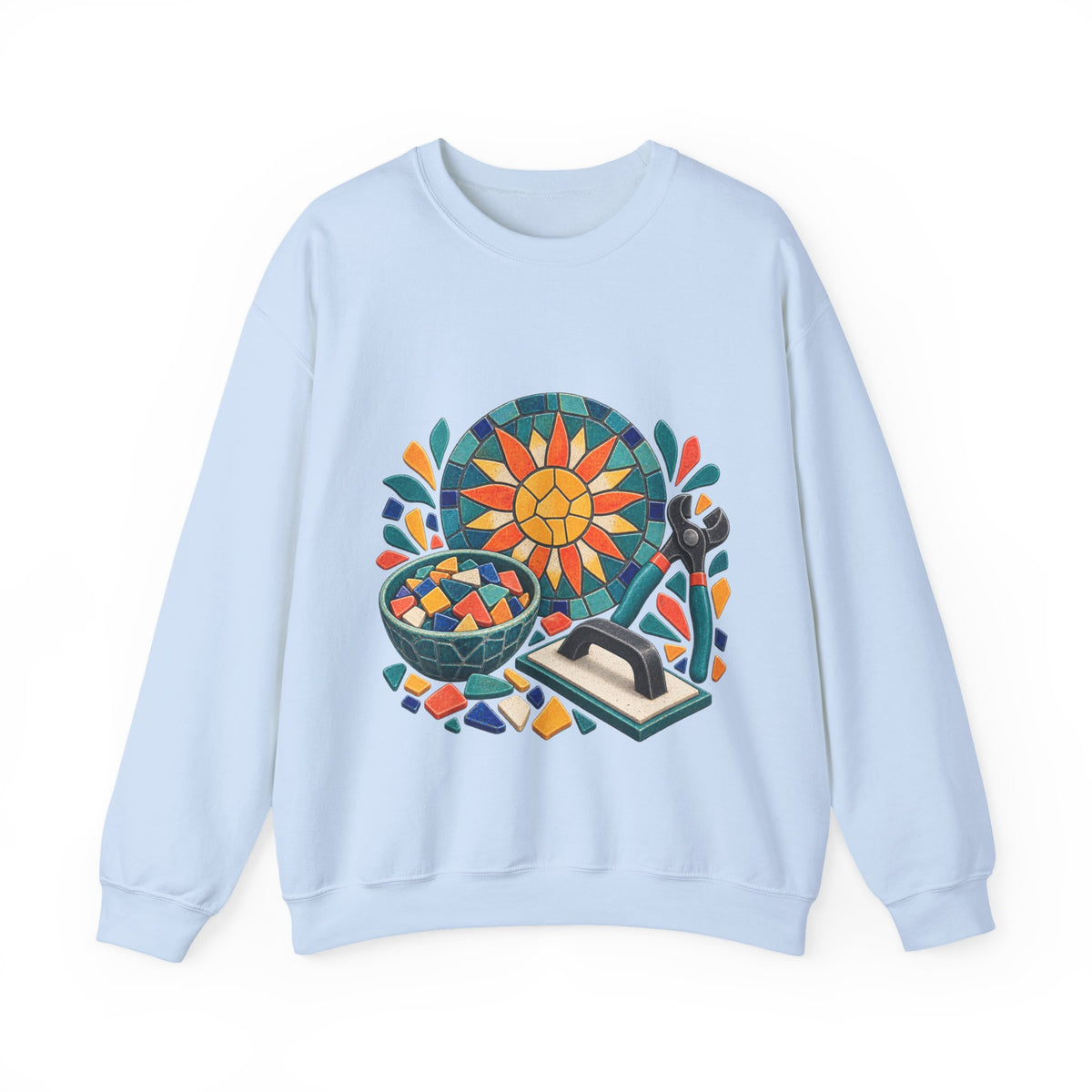 Sunburst Mosaic Making Workshop Sweatshirt