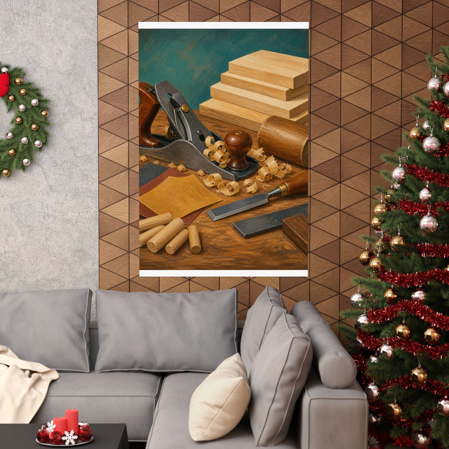 Classic Woodworking Tools Hobby Poster