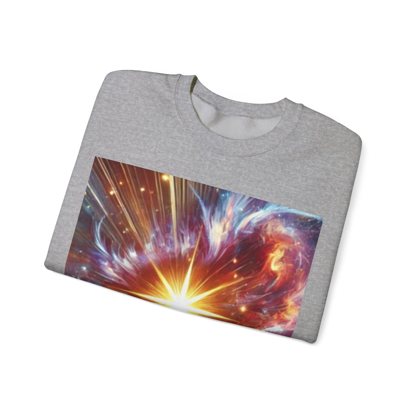 Cosmic Starburst Energy Abstract Space Crew Sweatshirt Gift
