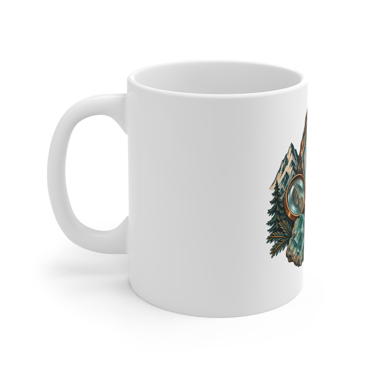 Vintage Geode and Rockhounding Field Kit Mug