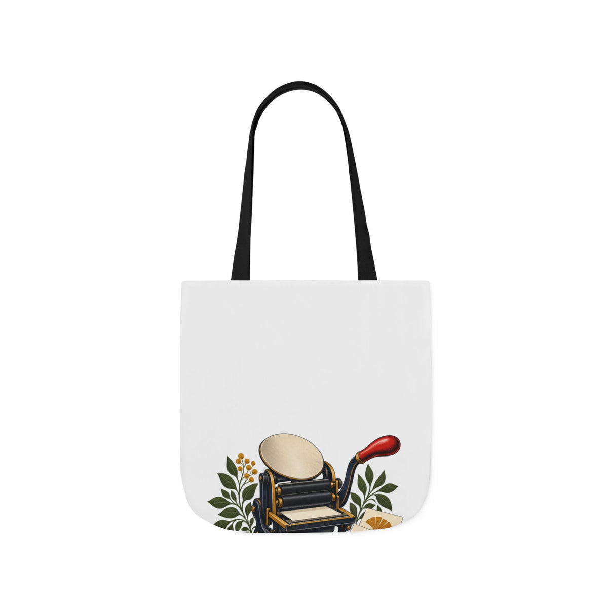Botanical Letterpress Printshop Tote Bag