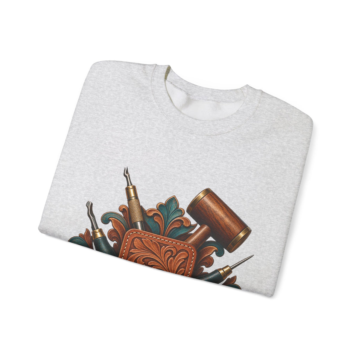 Traditional Leather Tooling Workshop Sweatshirt
