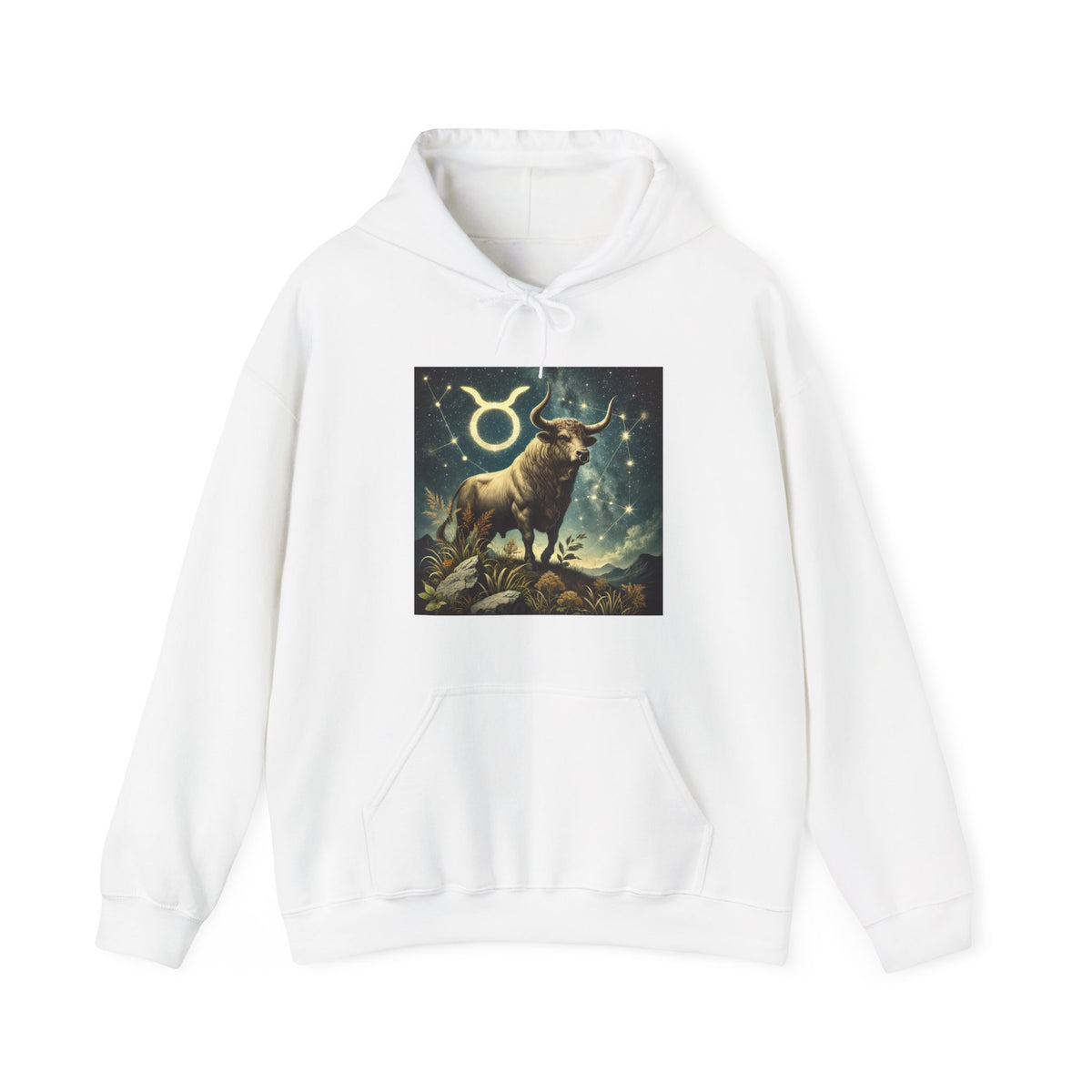 Taurus Bull Constellation Celestial Hoodie